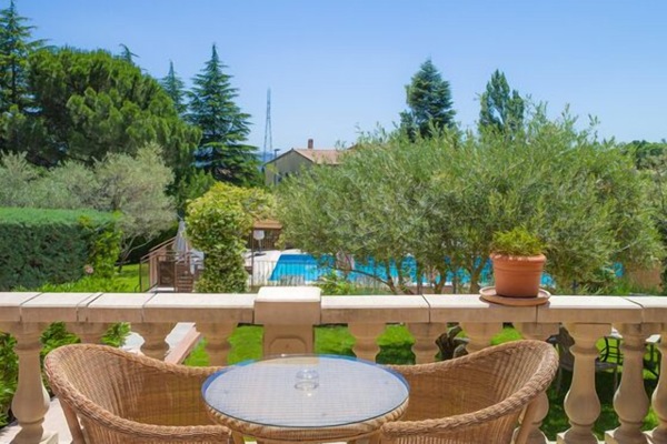 Superior Double Room, Pool View | Terrace/patio