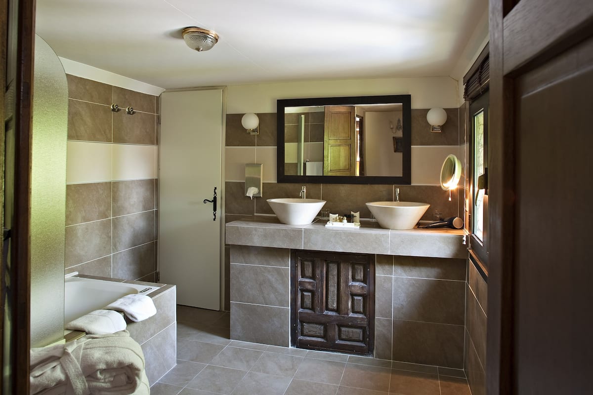 Combinazione doccia/vasca, vasca da bagno a immersione totale
