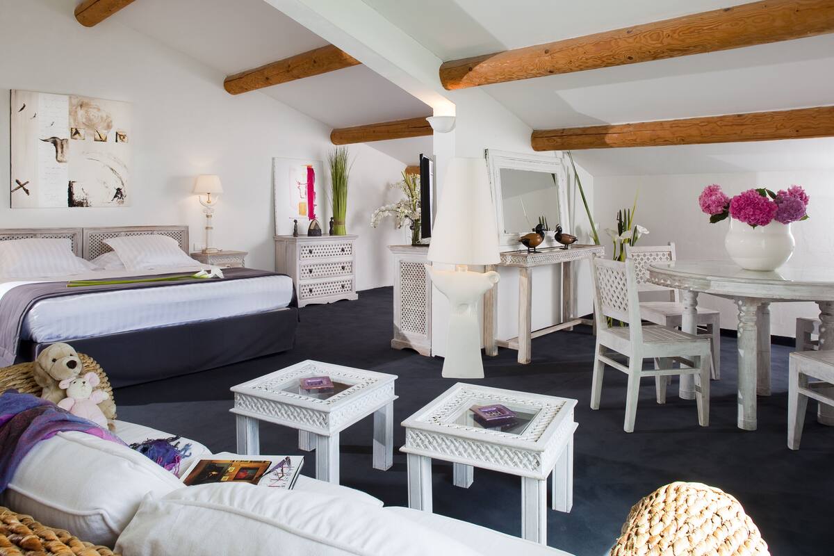 アパートメント (Suite Marais) | 高級寝  具、ミニバー、セーフティボックス (室内)、防音設備