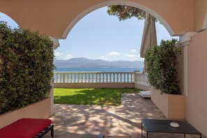 Chambre Charme - terrasse et vue mer