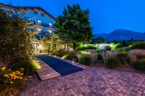 Entrée de l’hébergement