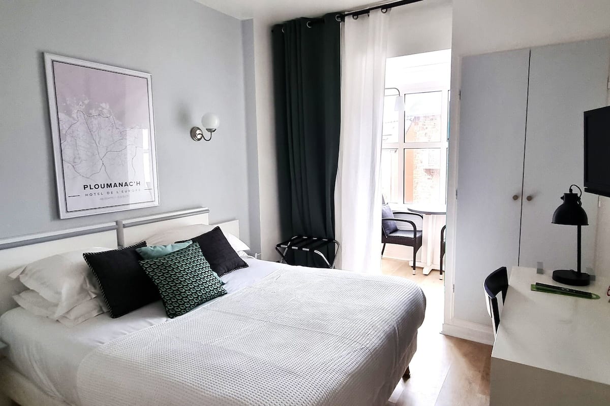 Camera Comfort, vista cortile | Biancheria da letto ipoallergenica, con stile personalizzato
