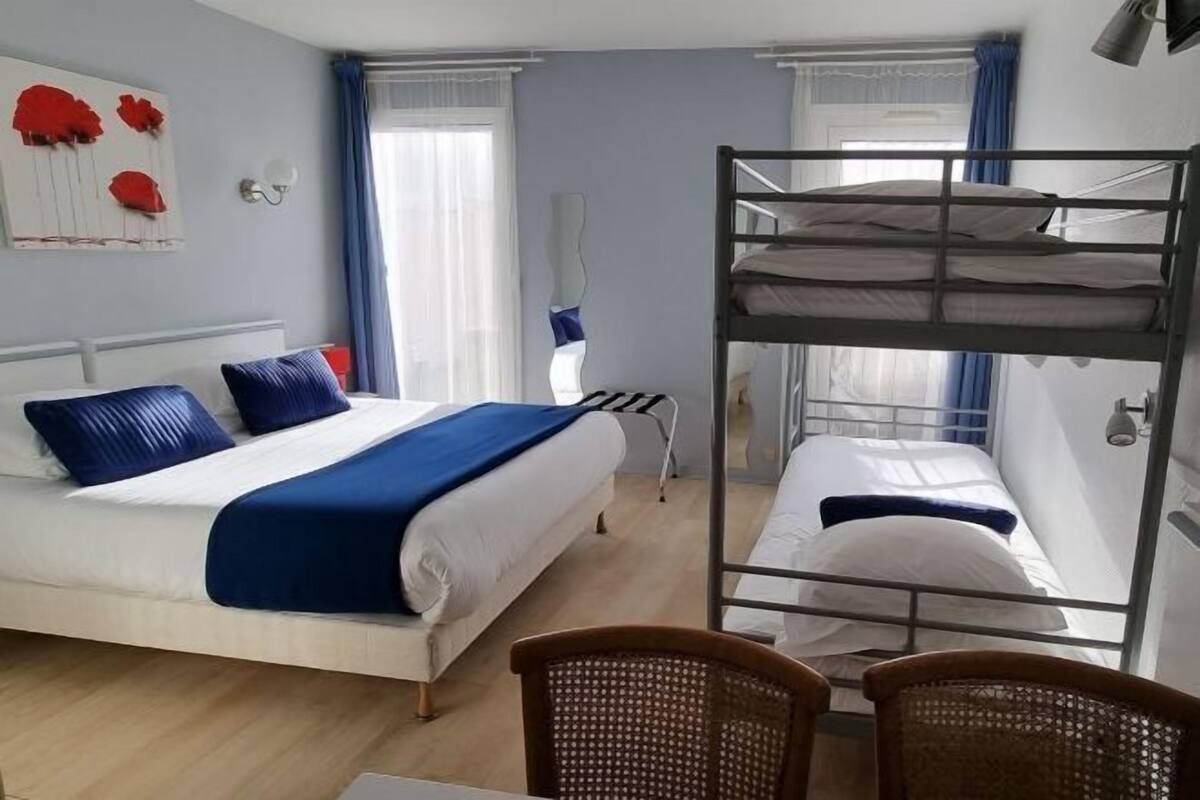 Hypo-allergenic bedding, individually decorated, individually furnished