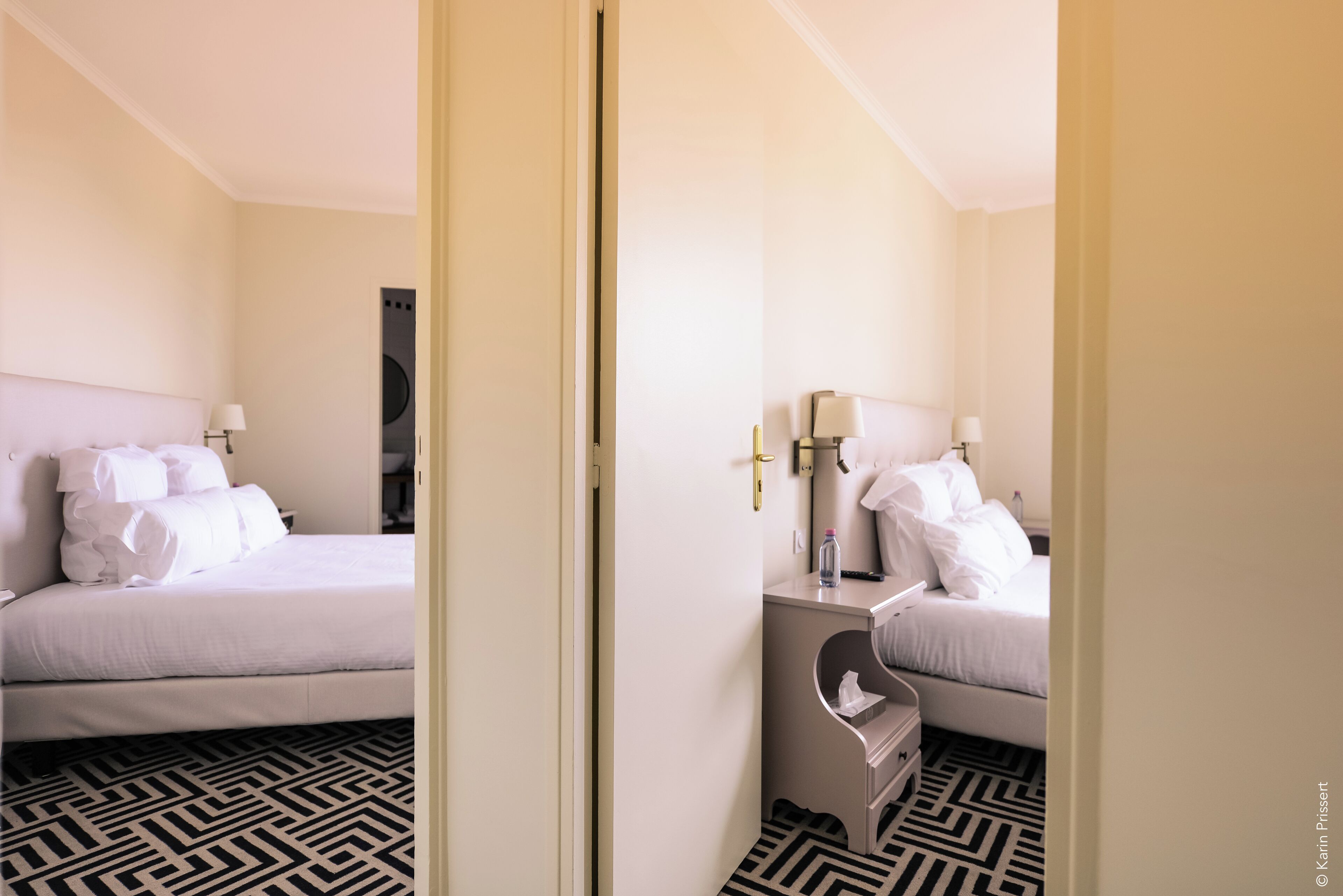 family quadruple room | desk, soundproofing, free wifi, bed sheets