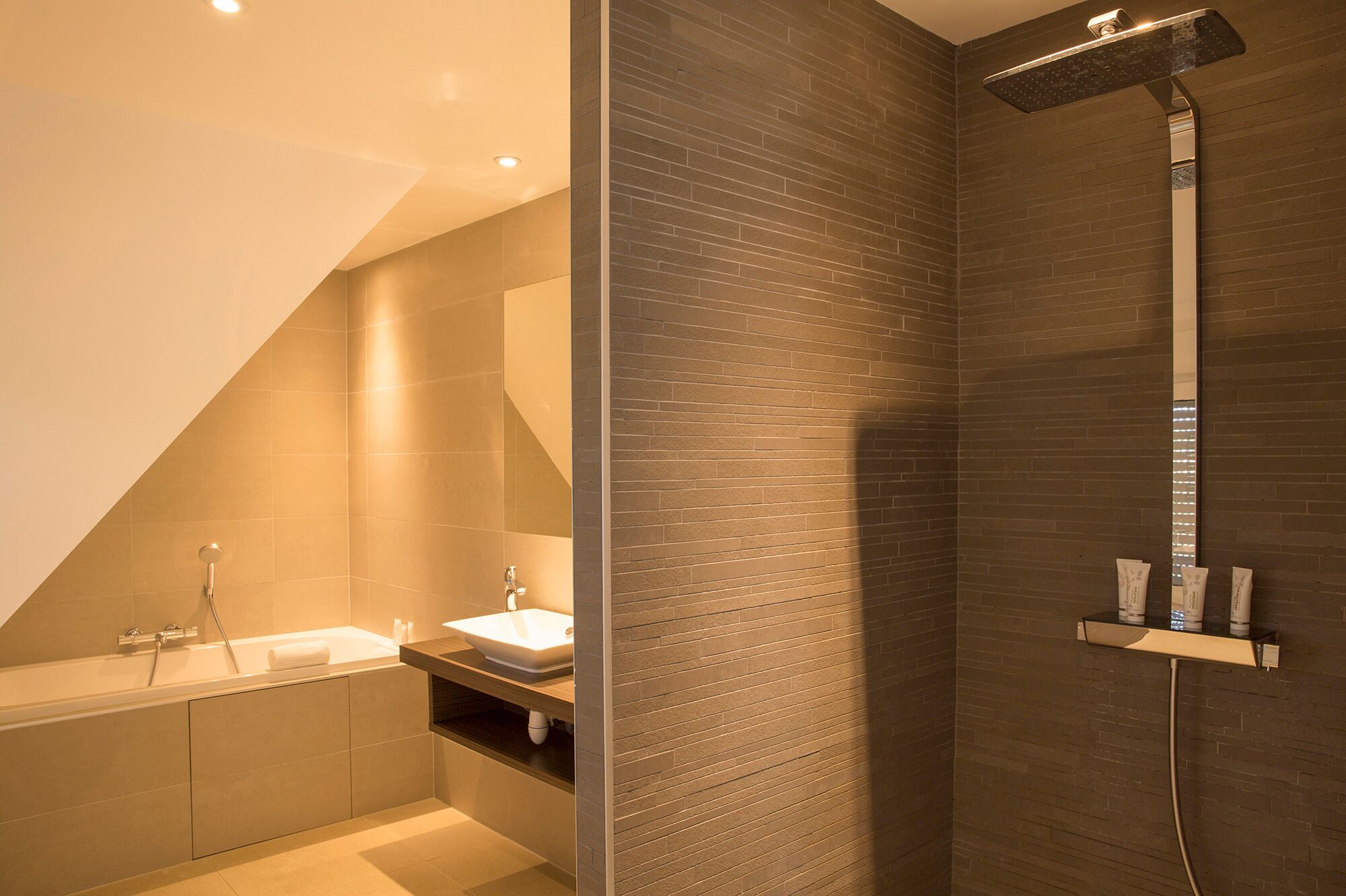 suite | bathroom | free toiletries, hair dryer, dressing gowns, slippers