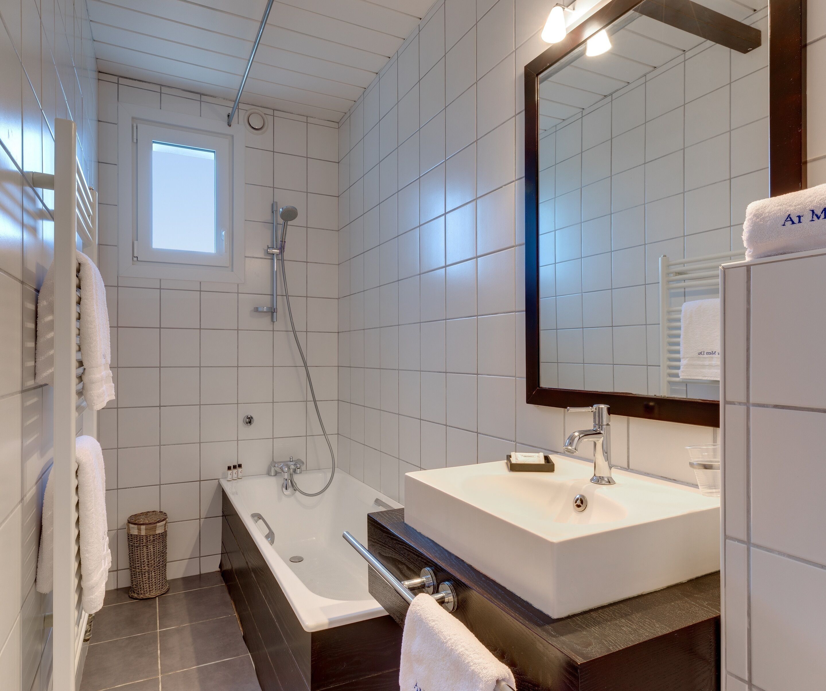 free toiletries, hair dryer, dressing gowns, slippers