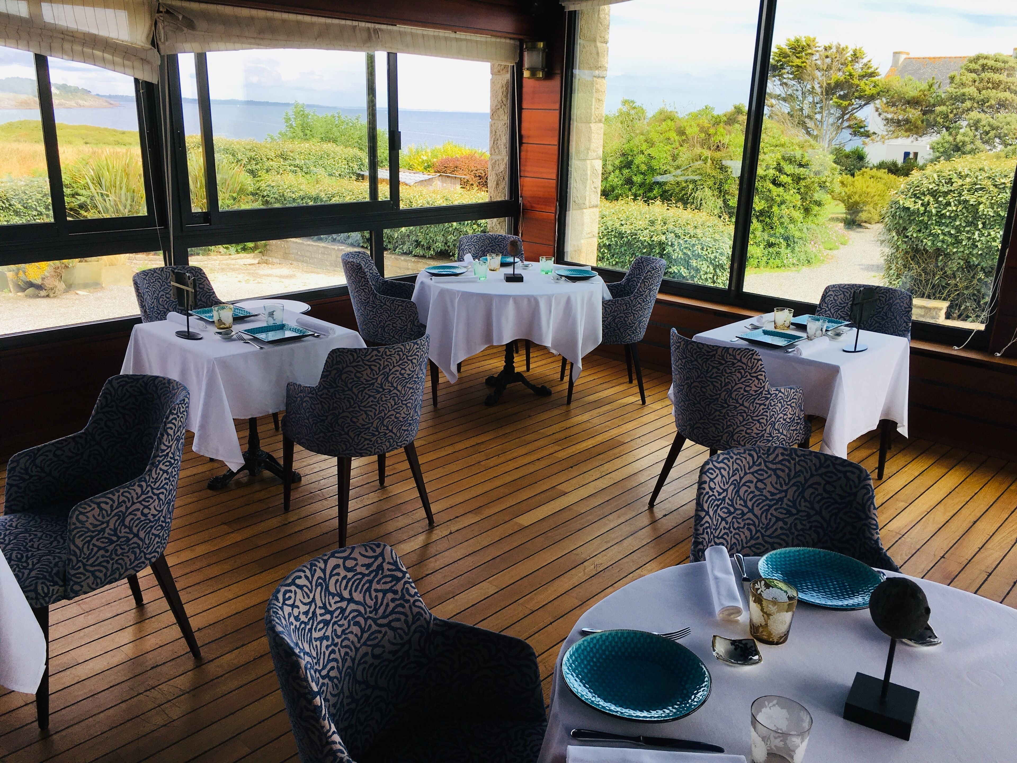 breakfast, lunch, dinner served; french cuisine, beach views