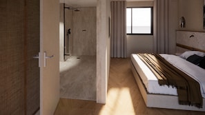 In-room safe, desk, laptop workspace, soundproofing