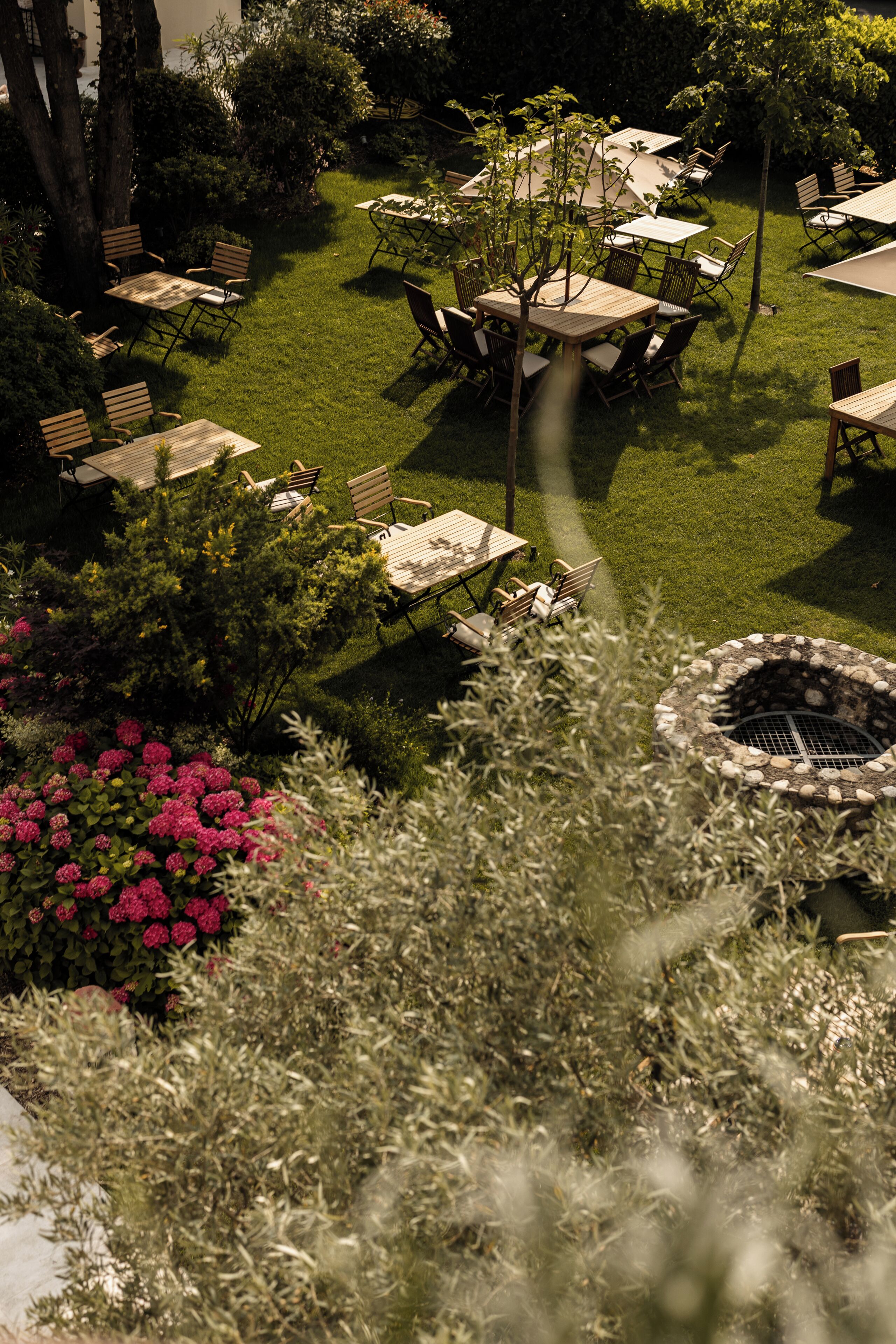 Vue sur le jardin
