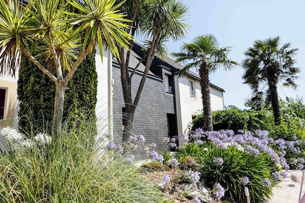 Voorkant van accommodatie