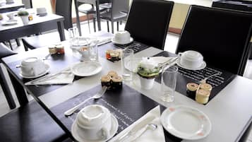 Daily buffet breakfast (EUR 10 per person)