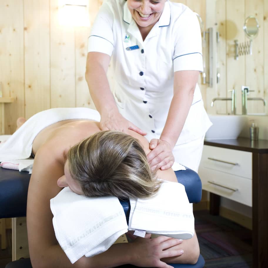 Sauna, hot tub, body treatments, Thai massages, sports massages, facials