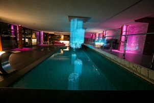 Indoor pool, outdoor pool