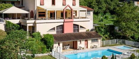 Overnatningsstedets facade