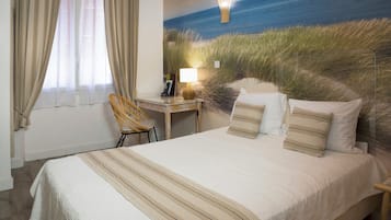 Habitación estándar doble | Escritorio, wifi gratis, ropa de cama