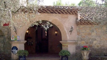 Entrada de la propiedad