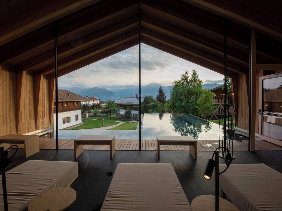 Indoor pool, outdoor pool
