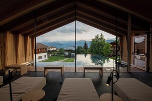 Indoor pool, outdoor pool