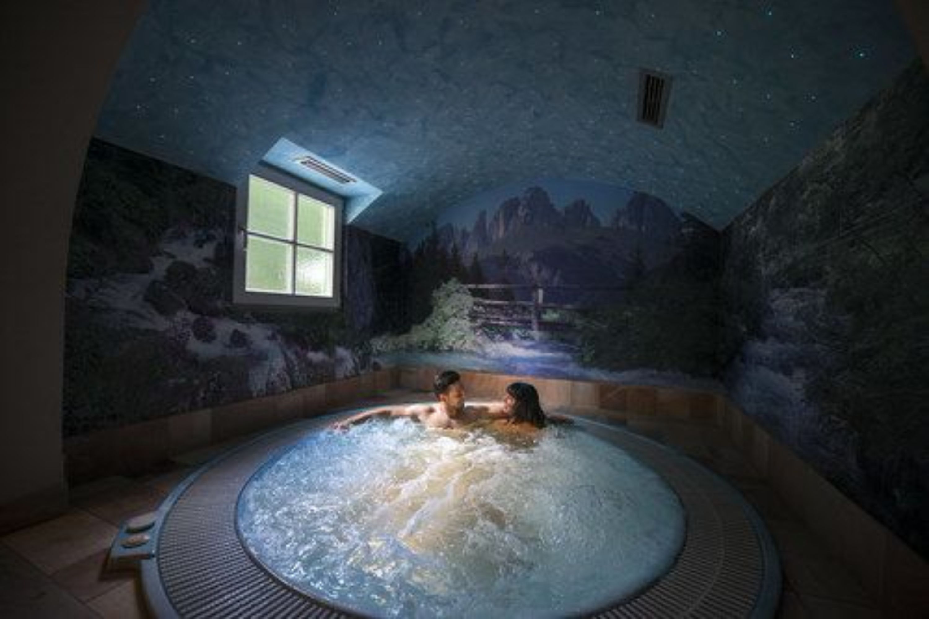 Bain à remous intérieur