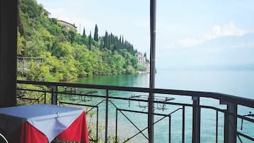 Blick von der Unterkunft