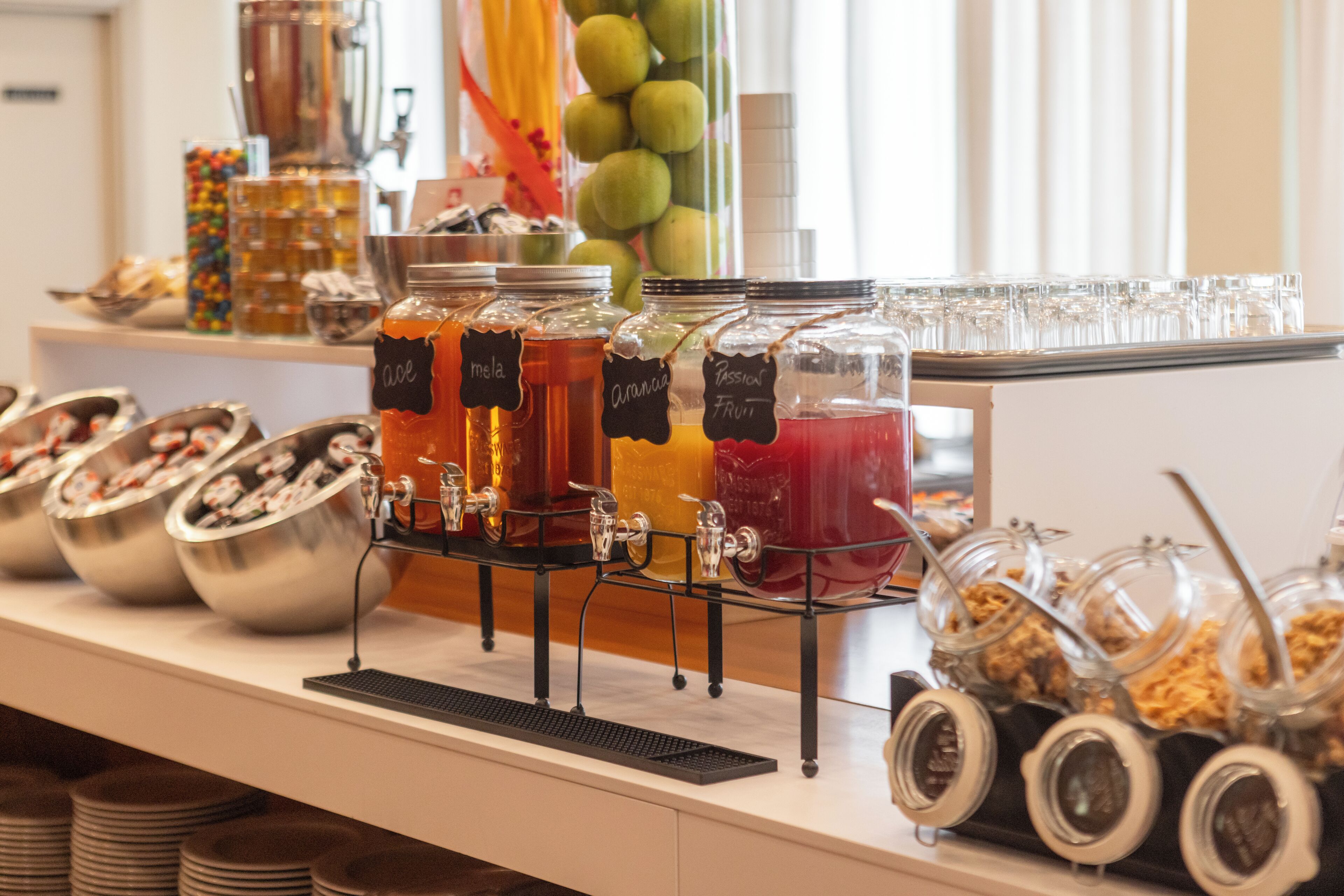 daily buffet breakfast (eur 15 per person)