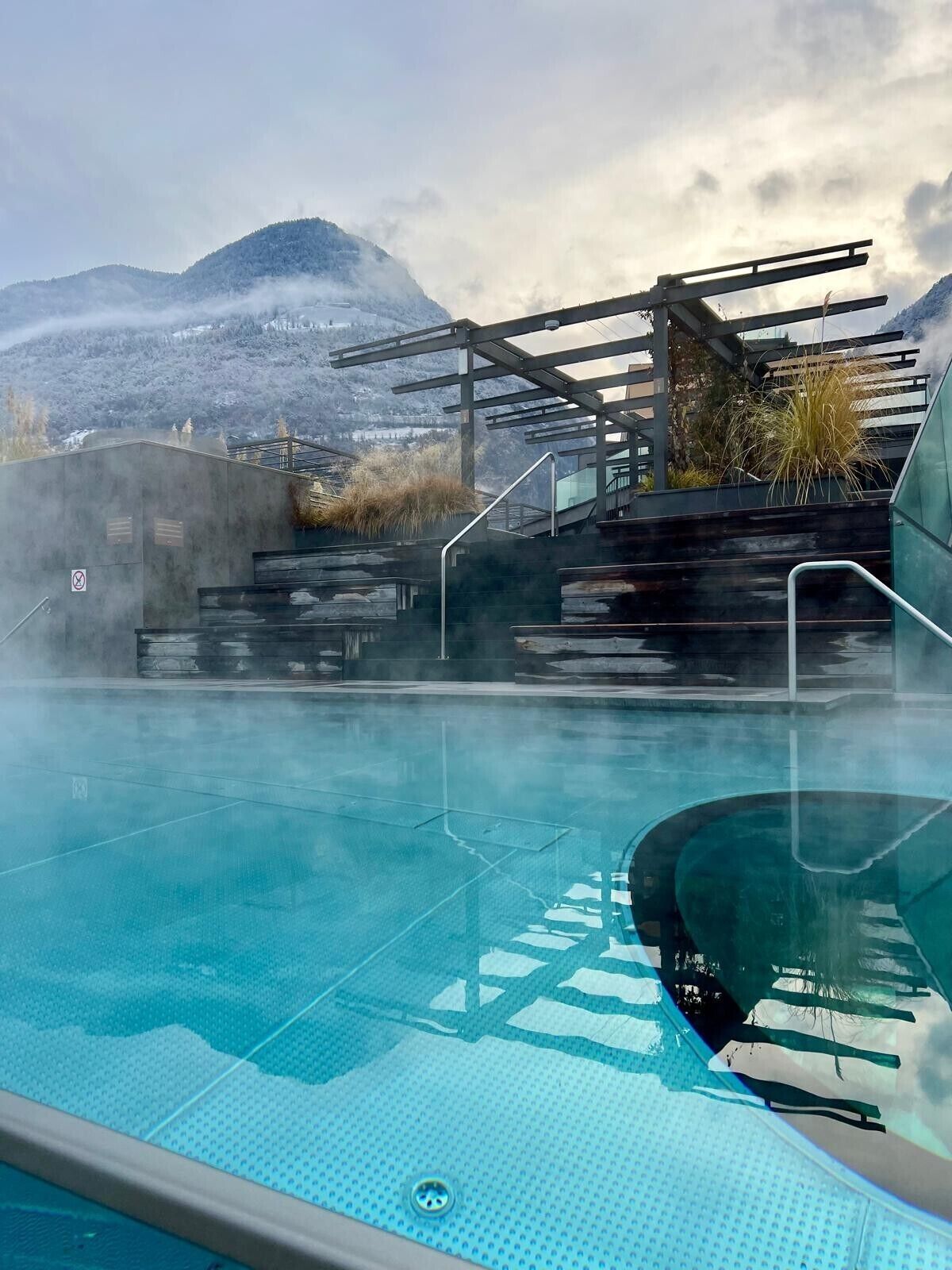 Pool auf dem Dach