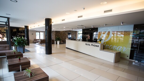 Reception - Hotel Pivovar (Prague)