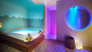 Sauna, hot tub, massages
