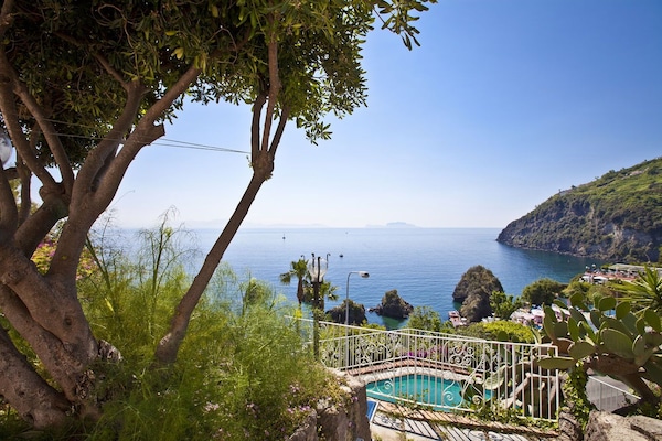 Blick von der Unterkunft