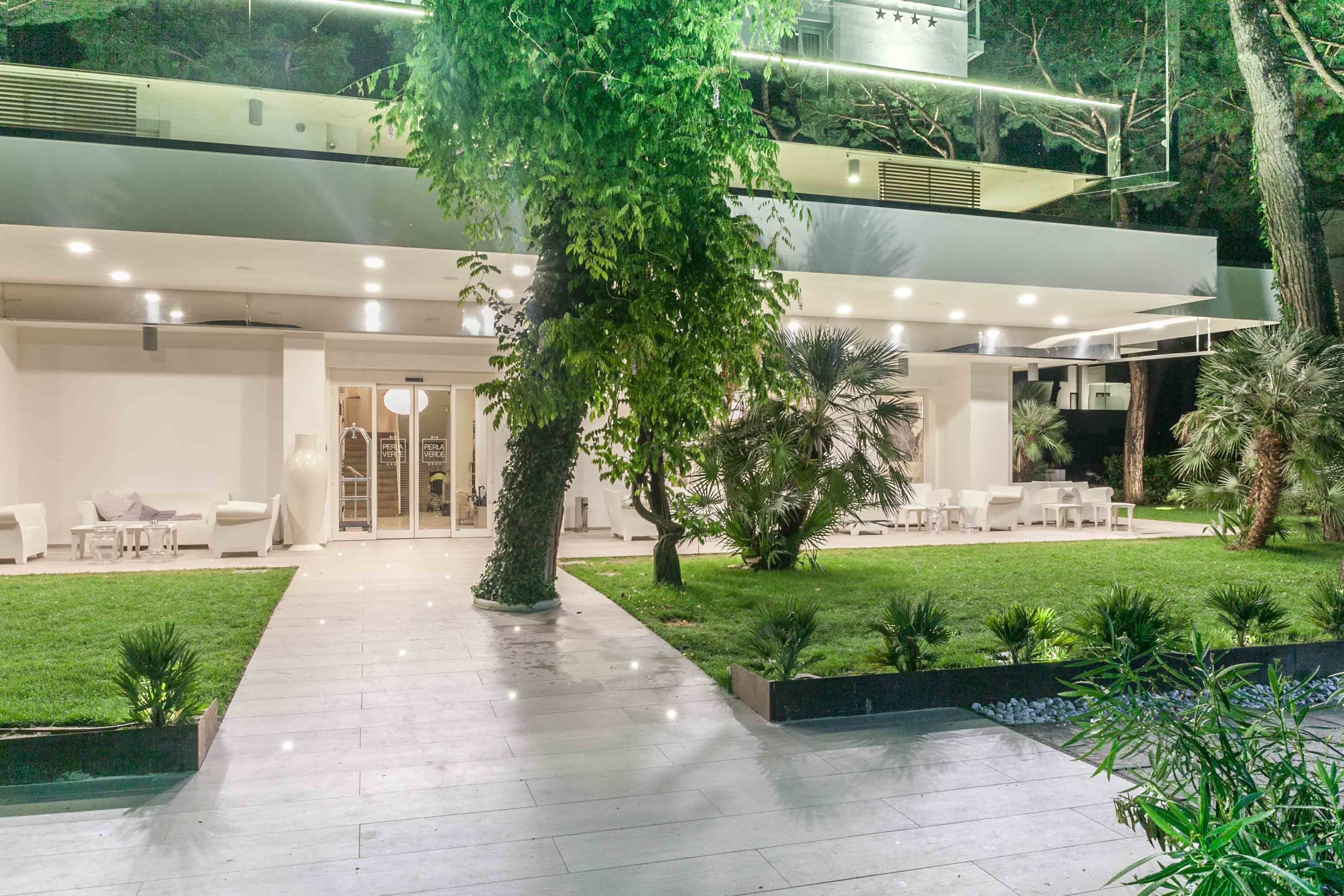 front of property – evening/night