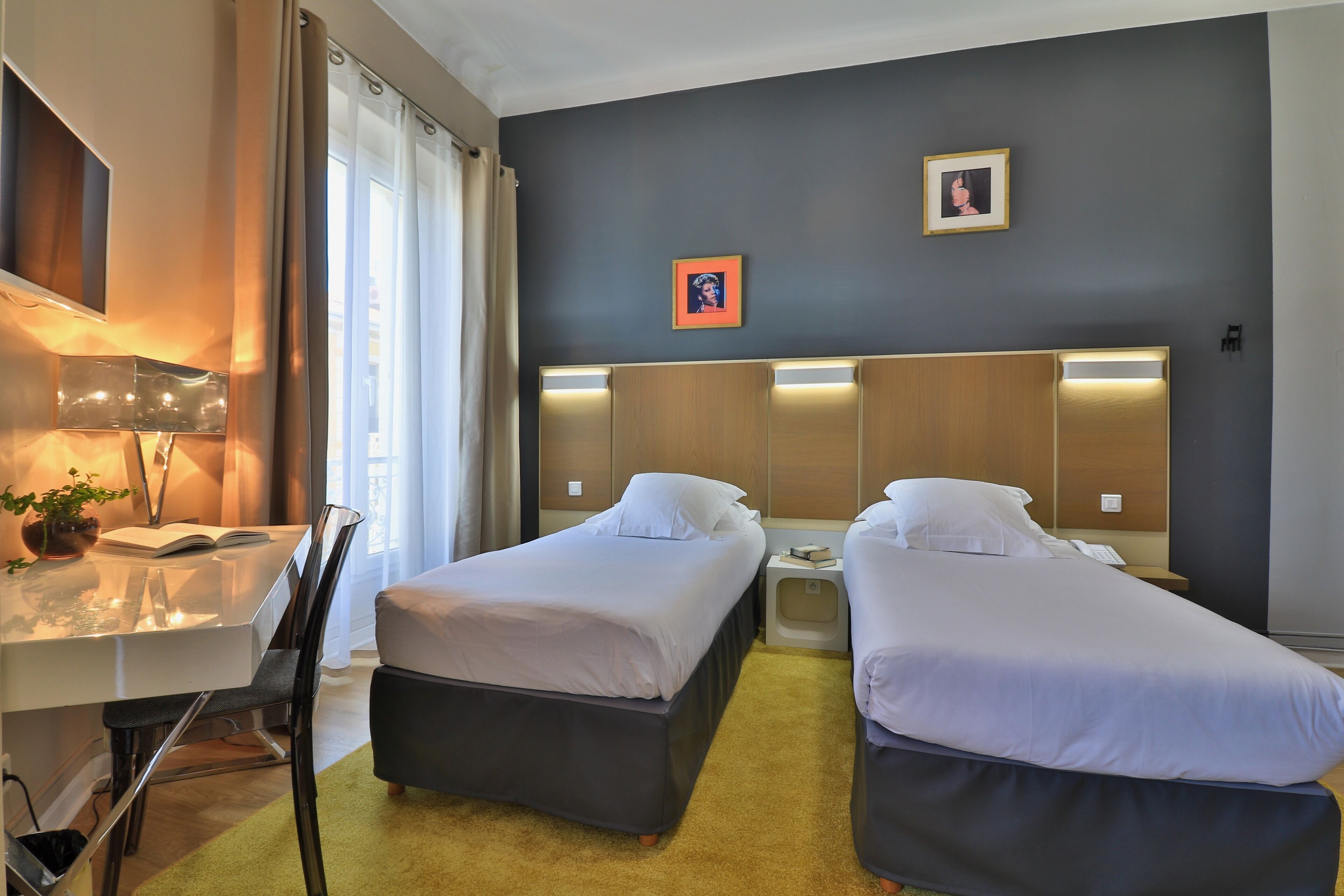 superior twin room | premium bedding, select comfort beds, minibar, in-room safe