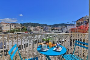 Superior-Doppelzimmer | Blick vom Balkon