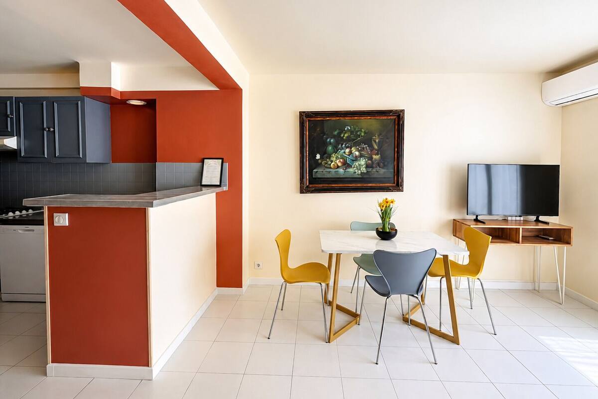 Standard Apartment (4) | In-room safe, desk, laptop workspace, soundproofing