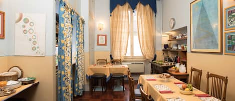 Daily buffet breakfast (EUR 5 per person)