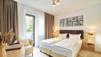 Desk, iron/ironing board, free WiFi, bed sheets