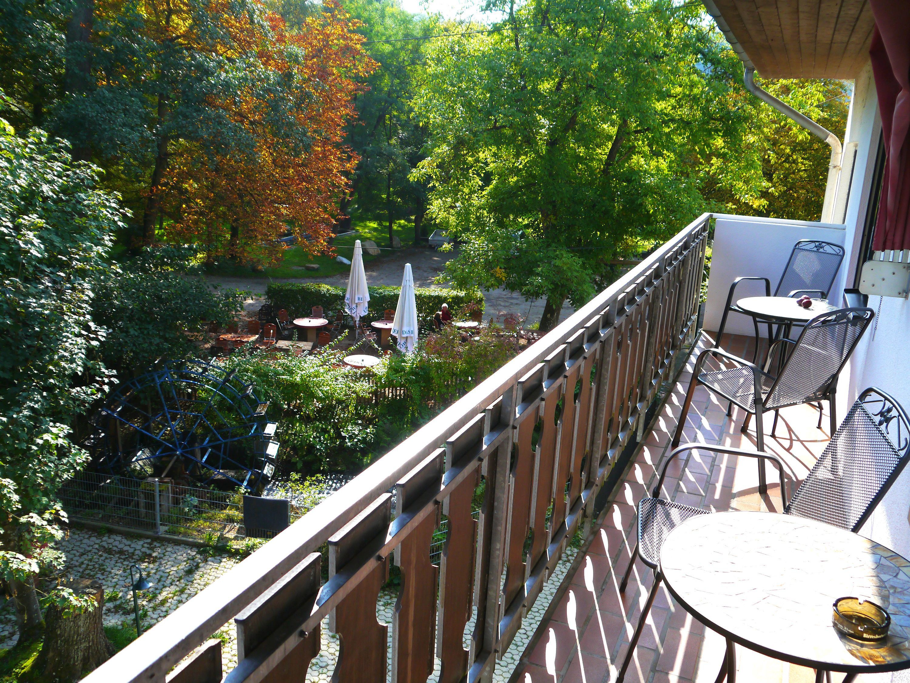 Utsikt fra overnattingsstedet