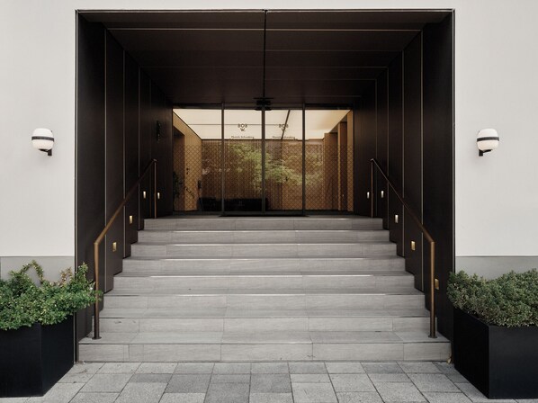 Entrada al alojamiento