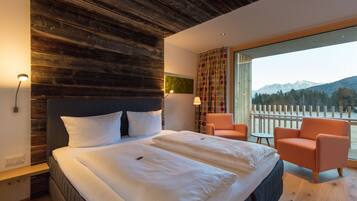 Deluxe-Doppelzimmer, Balkon (Gugger Juniorsuite)