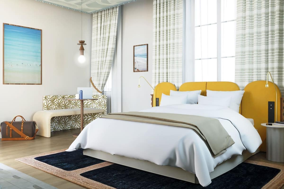 Premium bedding, in-room safe, individually decorated, desk