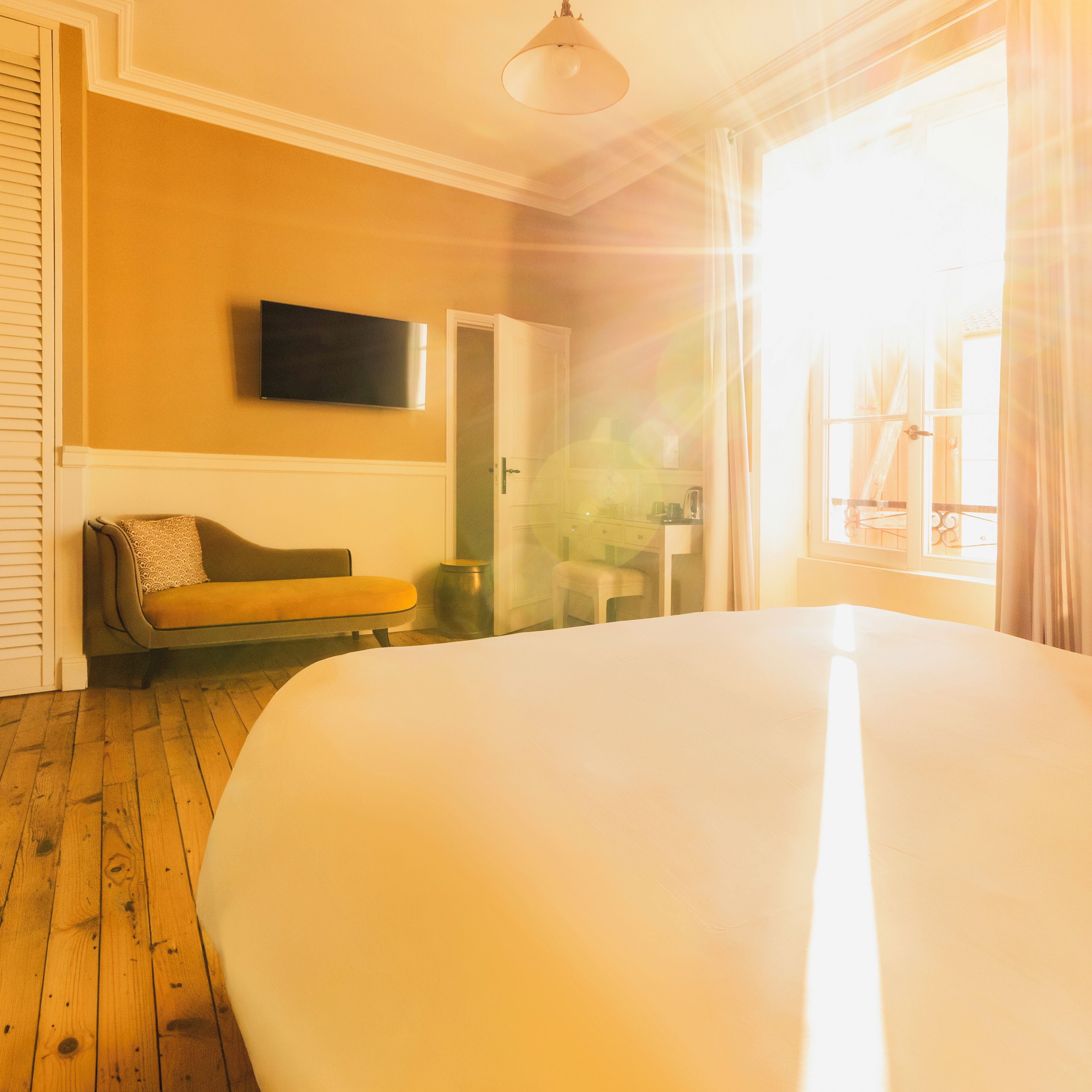 Familierom, rom vegg-i-vegg | Sengetøy av topp kvalitet, safe på rommet og individuelt dekorert