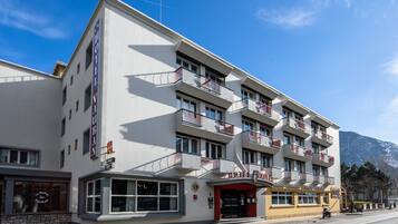 Façade de l’hébergement