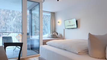 Panoramic-Doppelzimmer | 1 Schlafzimmer, hochwertige Bettwaren, Zimmersafe