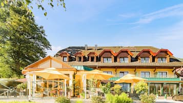 Majoituspaikan julkisivu