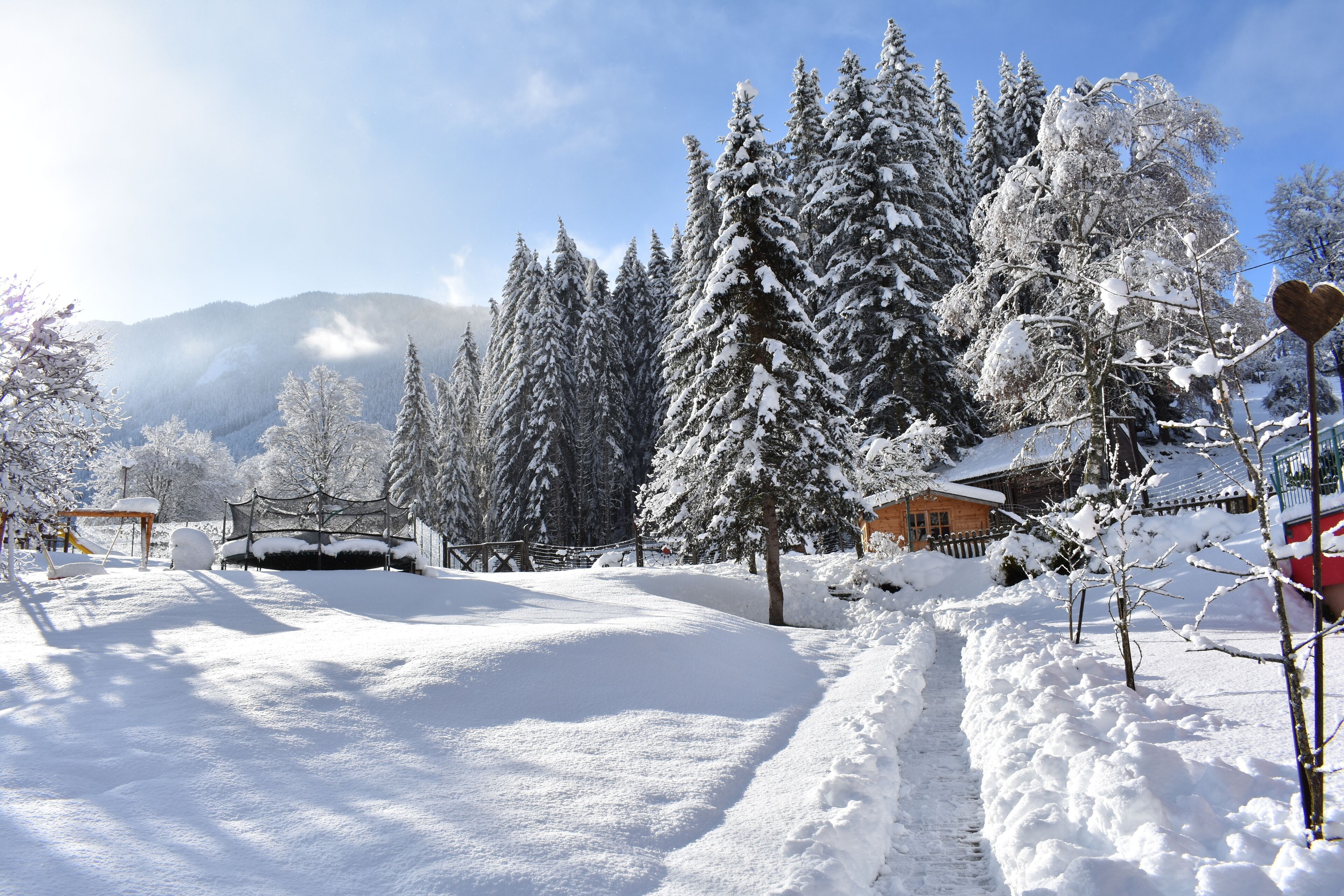 House, Balcony, Mountain View (Das Hubertus) | View from room