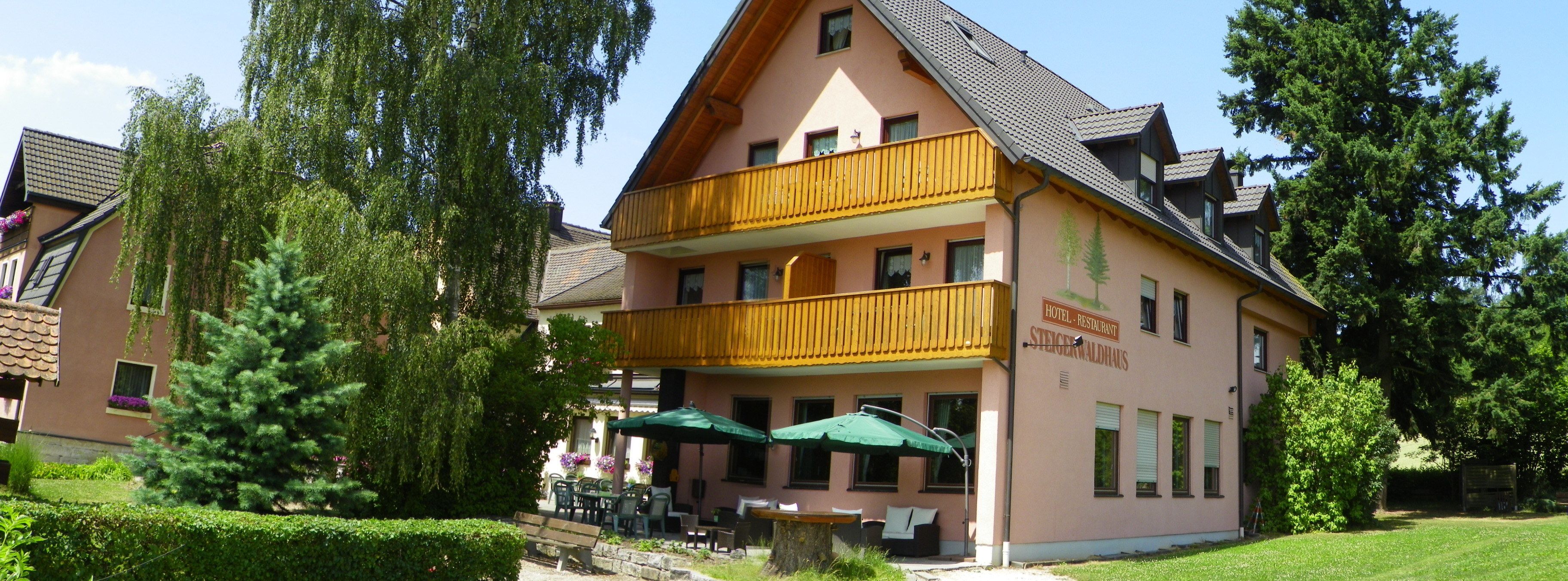 Overnatningsstedets facade