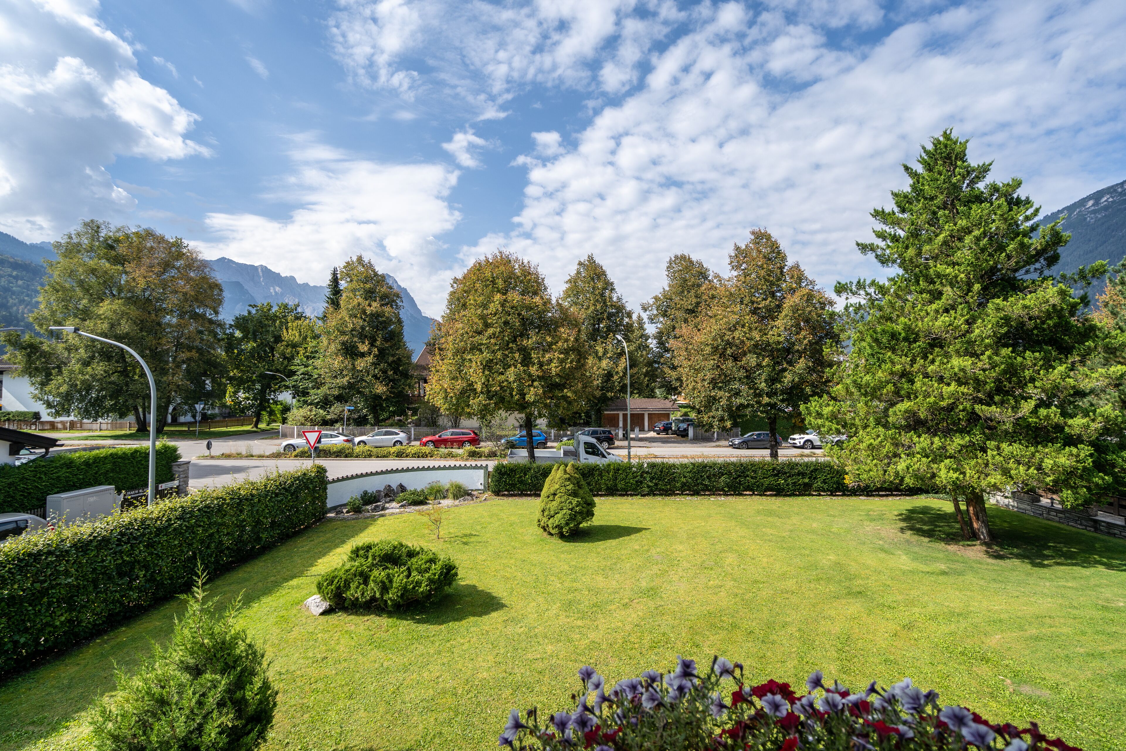 Blick auf den Garten