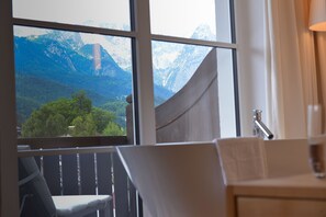Twin Room, Bathtub, Mountain View | View from room
