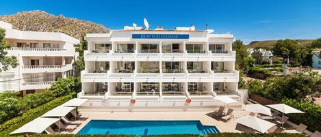 Fassade der Unterkunft