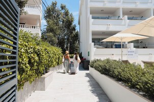 Entrada de la propiedad