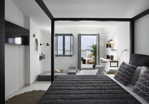 Cofres nos quartos, cortinas blackout, Wi-Fi de cortesia, roupa de cama